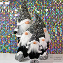 Jelly Jerry Medium Standing Black and white Gonk