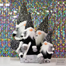 Jelly Jerry Medium Standing Black and white Gonk