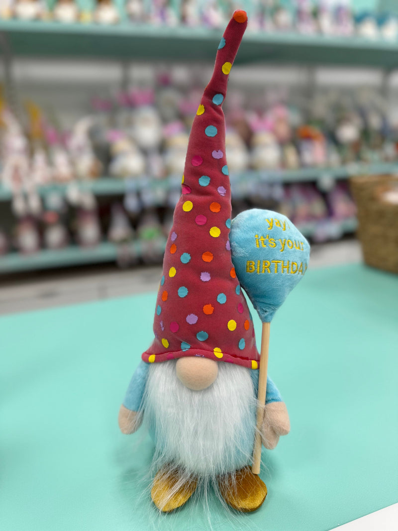 Happy birthday  standing Gonk 41cm