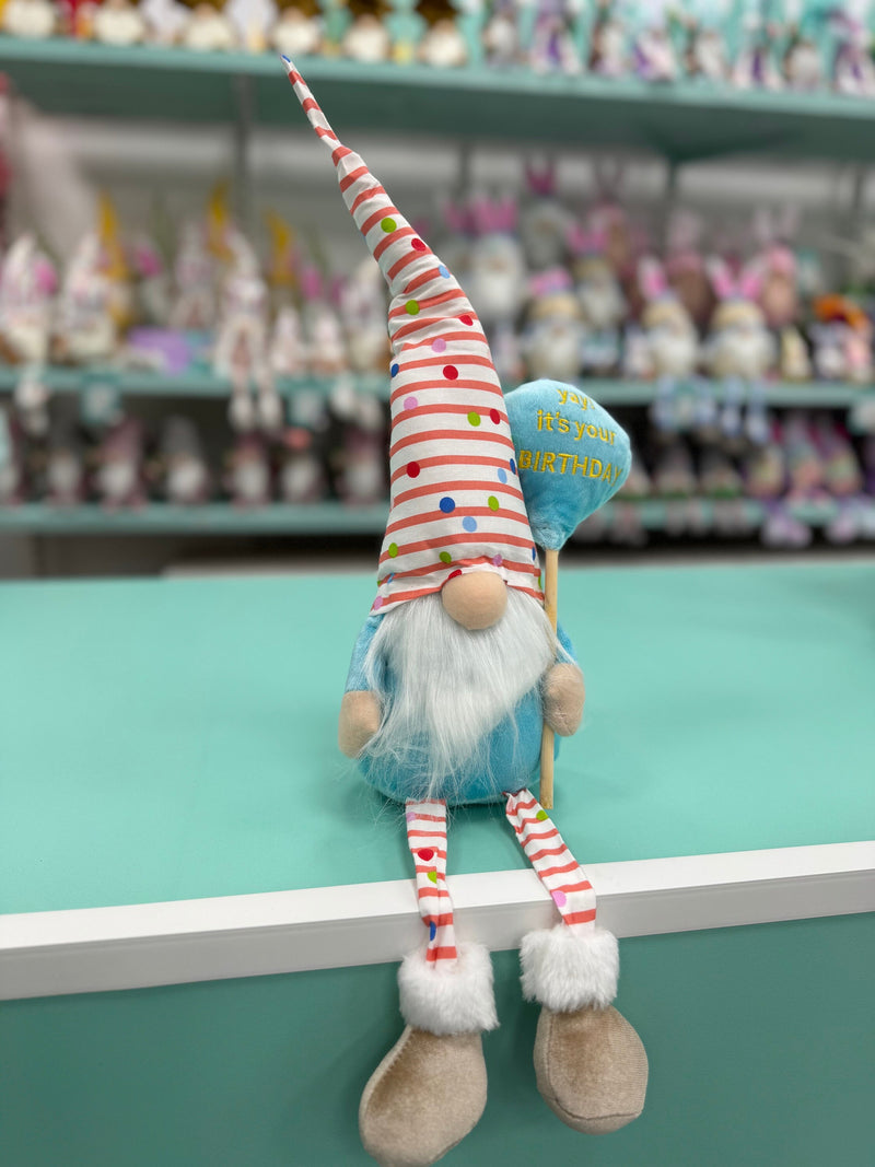 Happy birthday  sitting Gonk 41cm