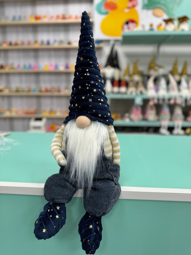 Midnight Marshall sitting Gonk by Gonk World, 54cm