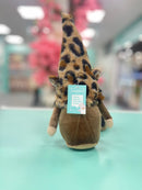 Dark Brown Lepard sitting Gonk by Gonk World, 40cm