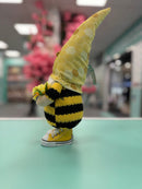 Yellow standing Bee Gonk Boy  in trainers by Gonk World,  36cm