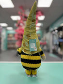 Yellow standing Bee Gonk Boy  in trainers by Gonk World,  36cm