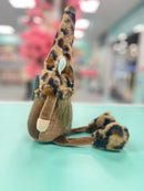 Dark Brown Lepard sitting Gonk by Gonk World, 40cm