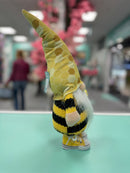 Yellow standing Bee Gonk Boy  in trainers by Gonk World,  36cm