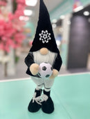 Black and White  standing footballer Gonk Decor by Gonk World, 41cm